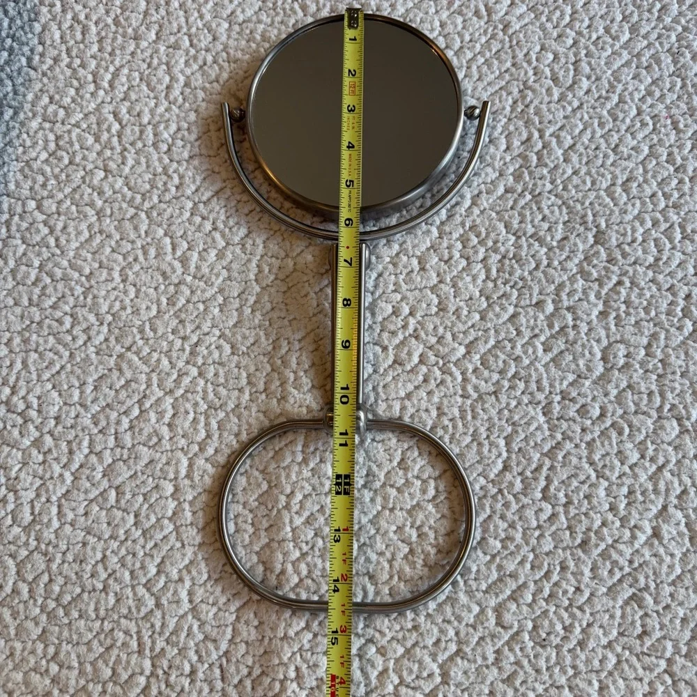 Vintage Folding Travel Mirror – Unique 3-Panel Stand Design